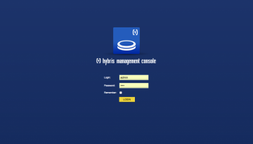 hybris Management Console