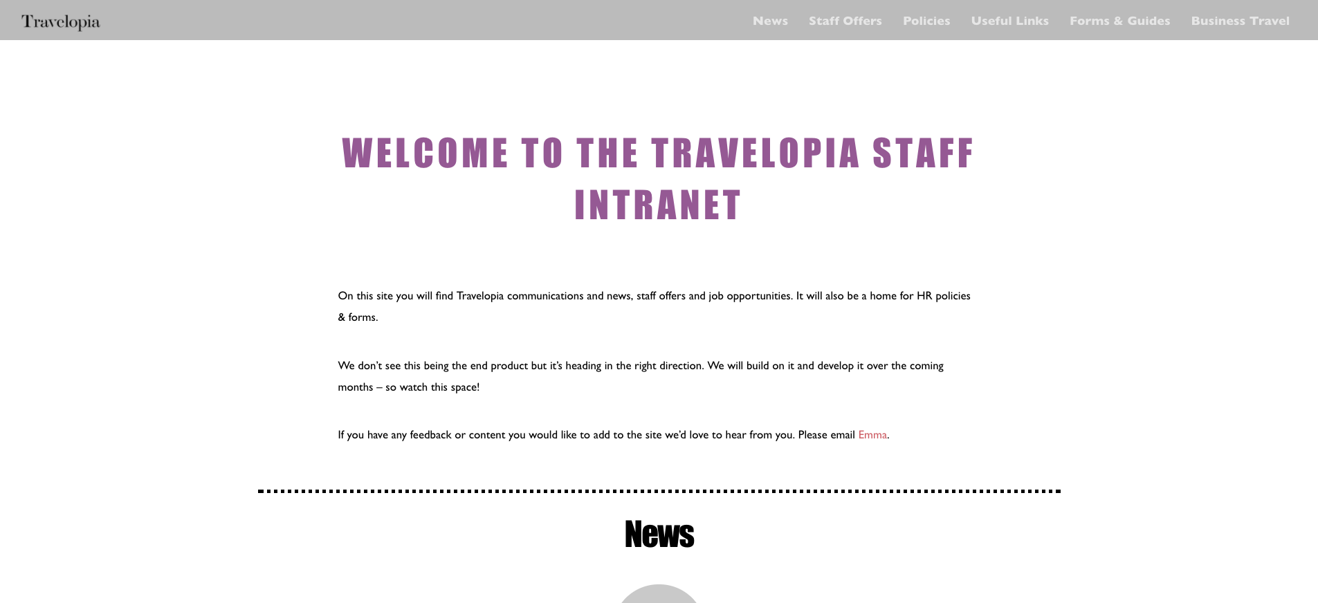 Staff Intranet