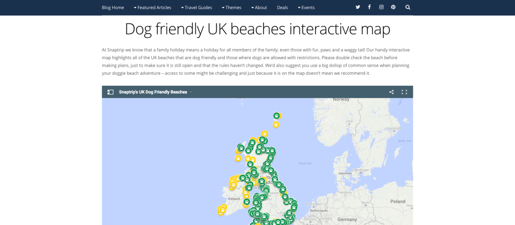 Dog Friendly UK Beaches Interactive Map Snaptrip 1024x448 